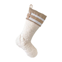 Classic Quilted Stocking - Style J