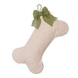 Quilted Dog Bone Christmas Stocking