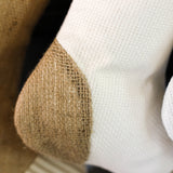 Taupe Ticking Stocking - B